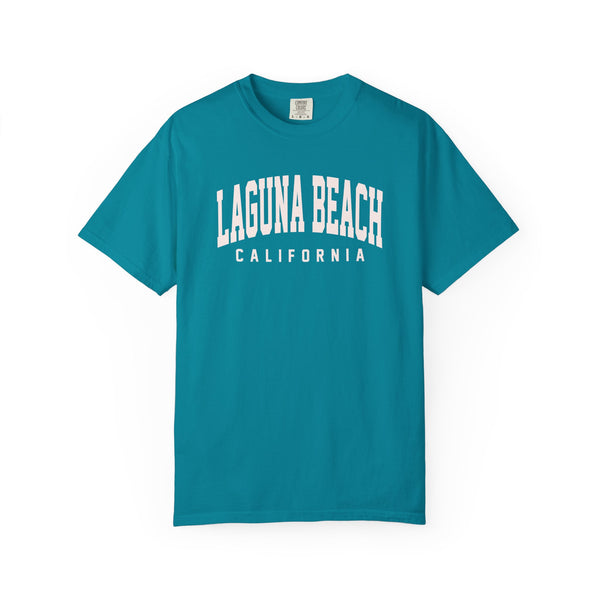 Laguna Beach California T-shirt - Unisex Garment-Dyed Tee for Casual Style