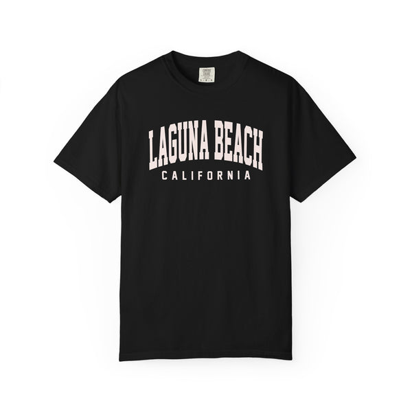 Laguna Beach California T-shirt - Unisex Garment-Dyed Tee for Casual Style