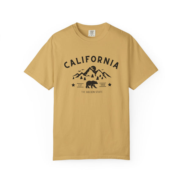 California Bear Graphic T-Shirt - Unisex, Perfect for Nature Lovers