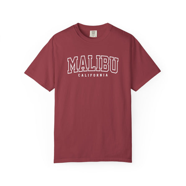 Malibu California Unisex Garment-Dyed T-shirt - Casual Beach Vibes