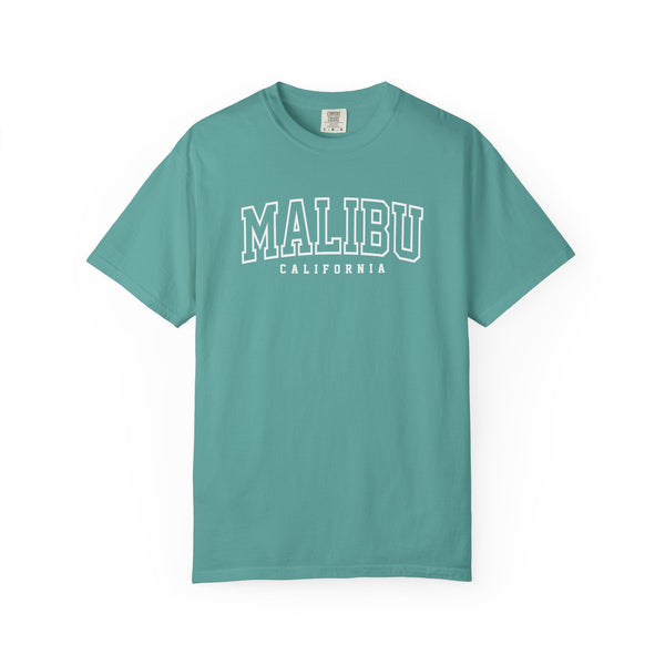 Malibu California Unisex Garment-Dyed T-shirt - Casual Beach Vibes