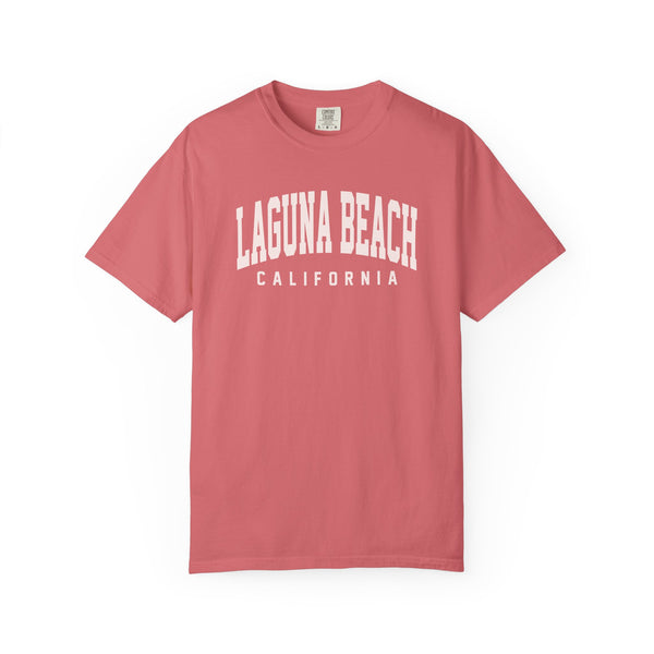 Laguna Beach California T-shirt - Unisex Garment-Dyed Tee for Casual Style